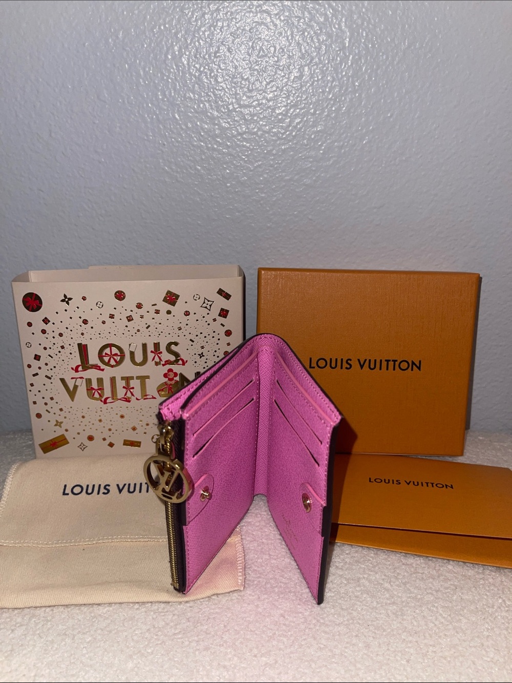 Louis Vuitton Lisa Wallet in Lollipop